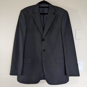 Men's Black Suit Pants (32W x 36L), Jacket (45 R)